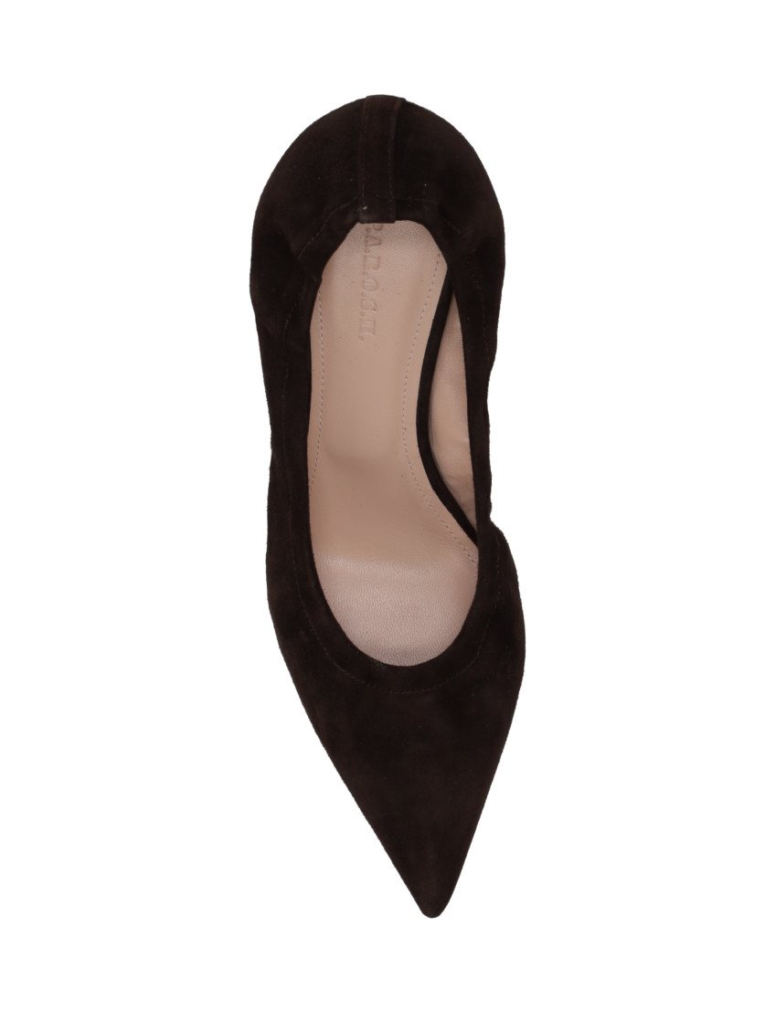 Brown Pointed Toe Pumps