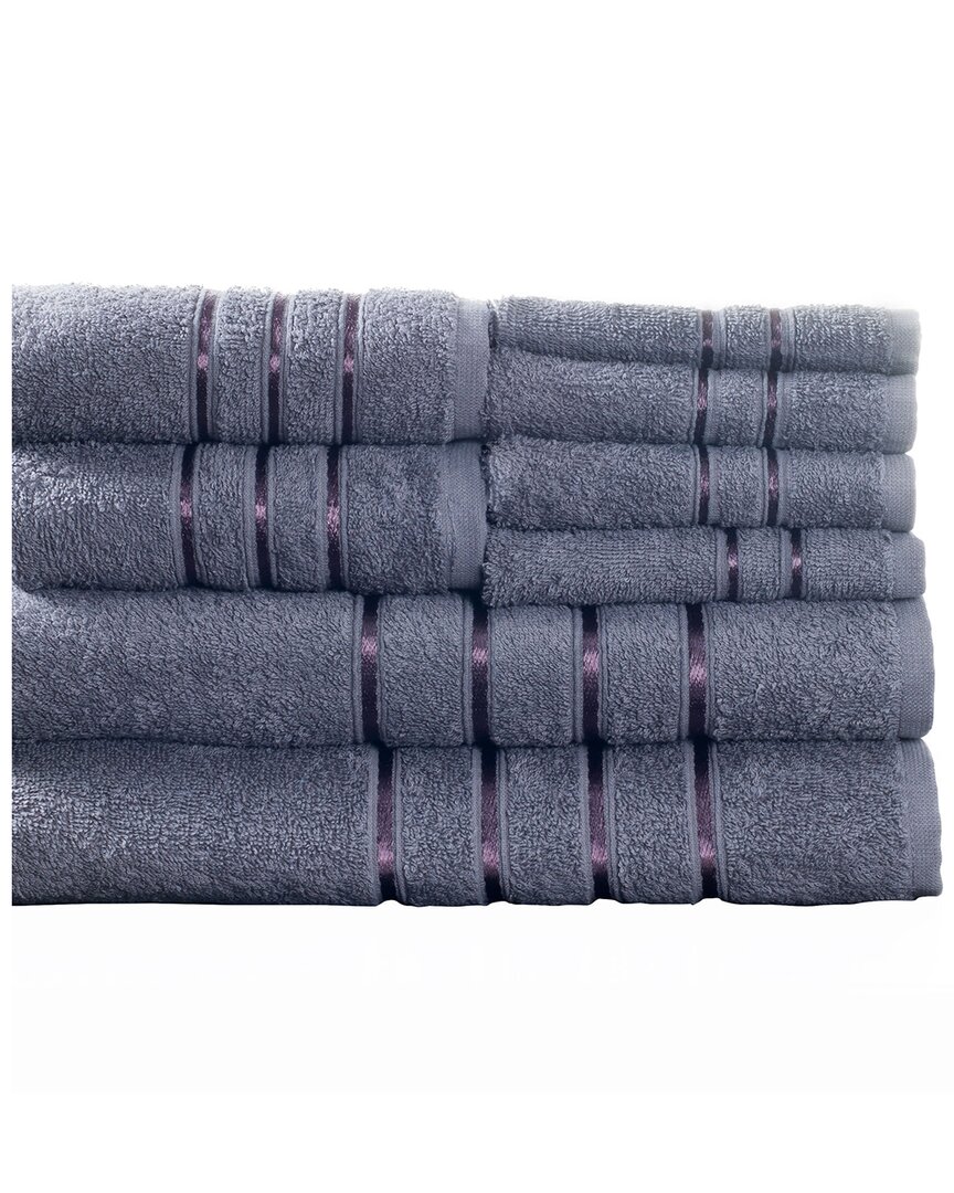Plush 650 GSM 8Pc Bath Towel Set
