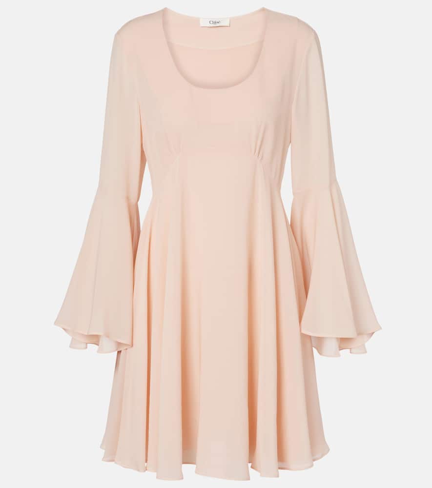 Chloé Silk georgette minidress