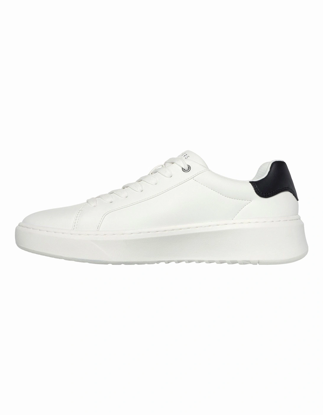 Men's Skechers Court Break Suit Sneaker Synthetic Men's White Trainers - Size: 11