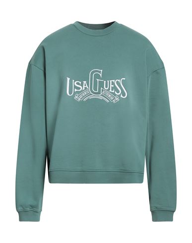 Man Sweatshirt Deep jade