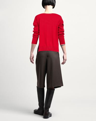 Woman Sweater Red Size 6 Wool, Acrylic