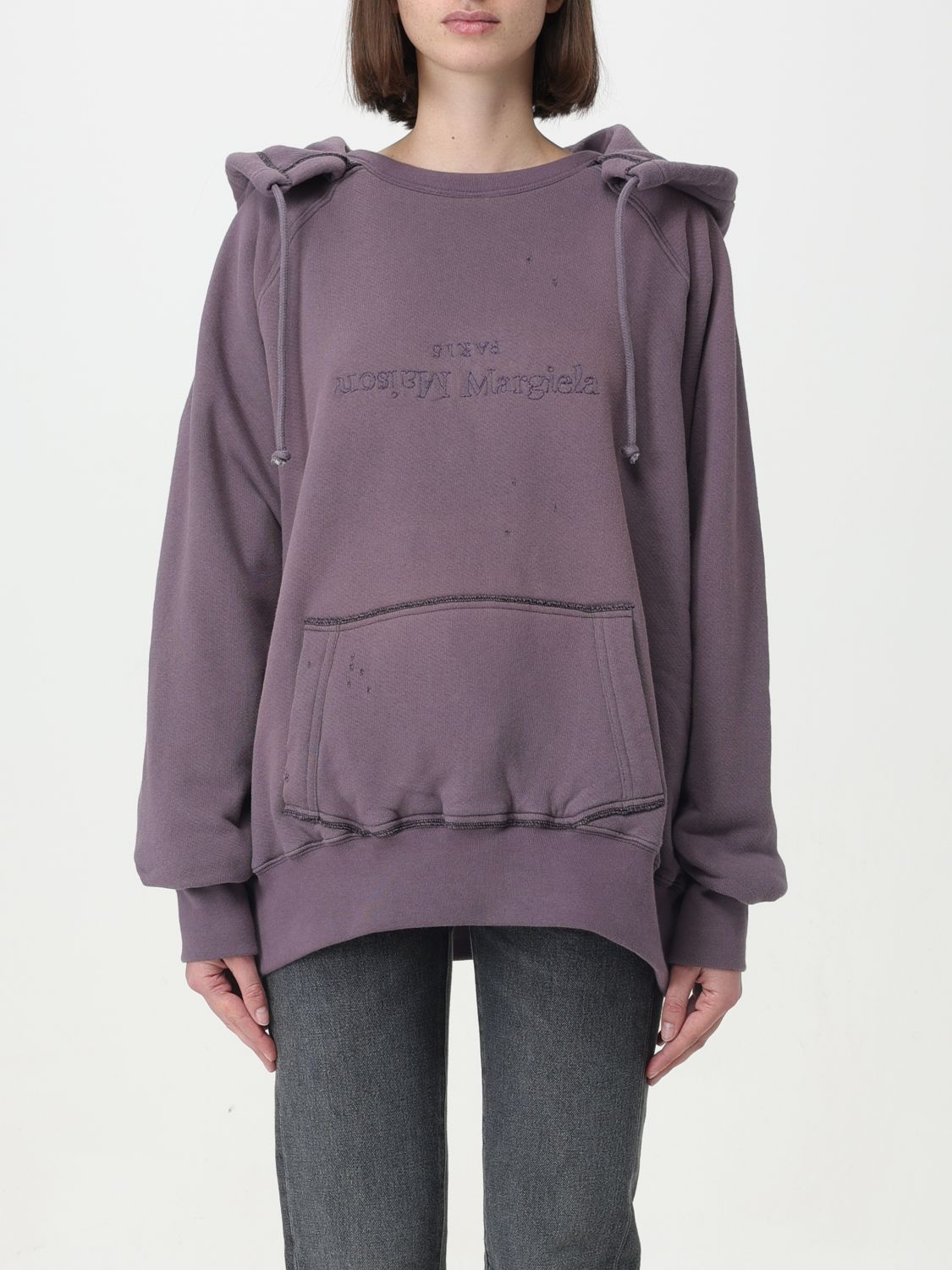Sweatshirt Woman color Violet
