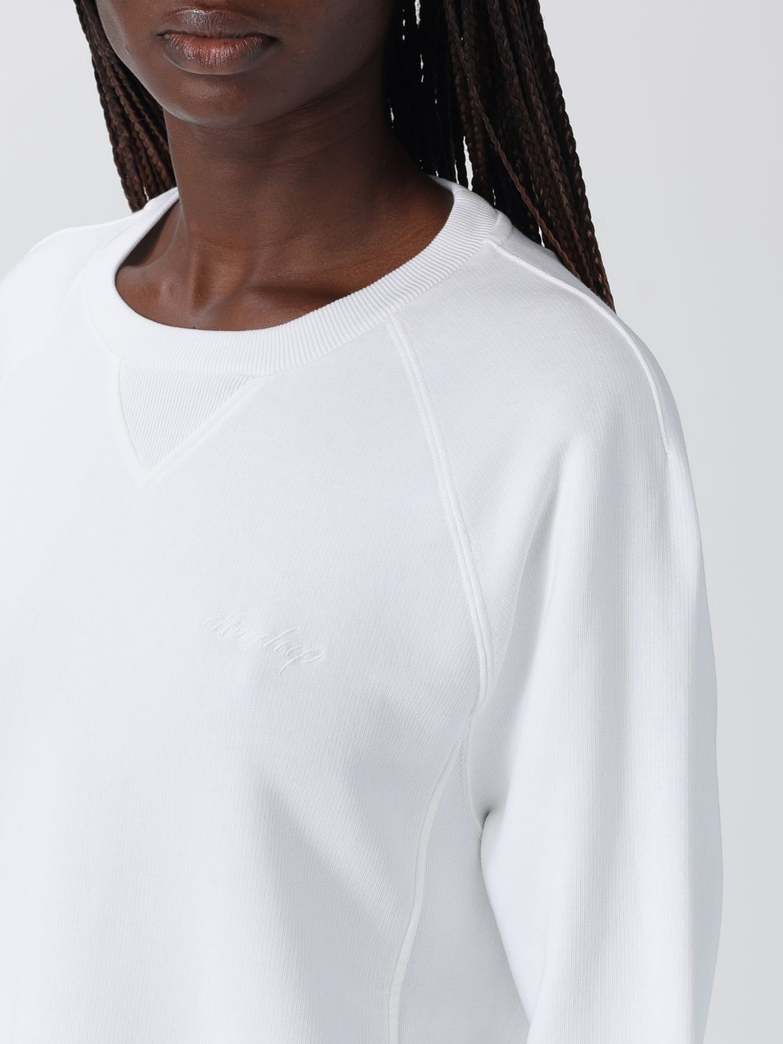 Sweatshirt Woman color White