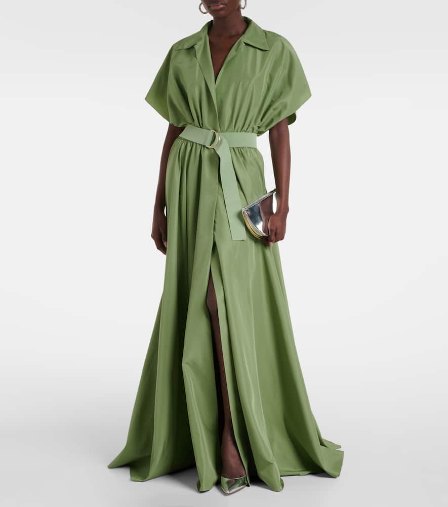Norma Kamali Belted gown