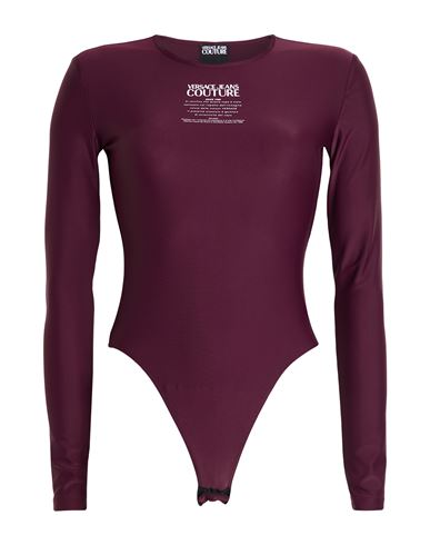 Woman Bodysuit Plum Size 0 Polyamide, Elastane