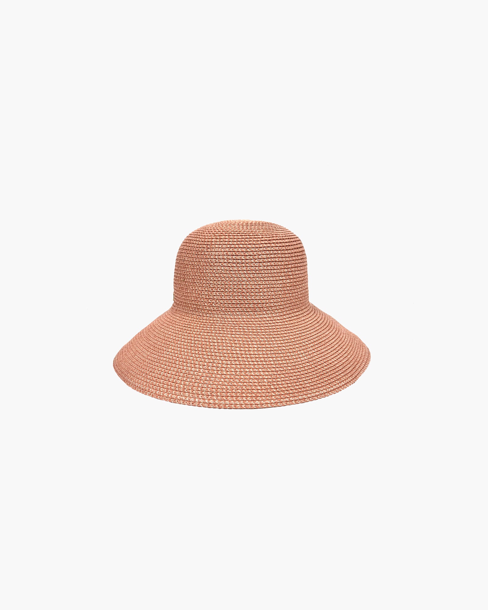 Women's Taupe Squishee Straw Hat