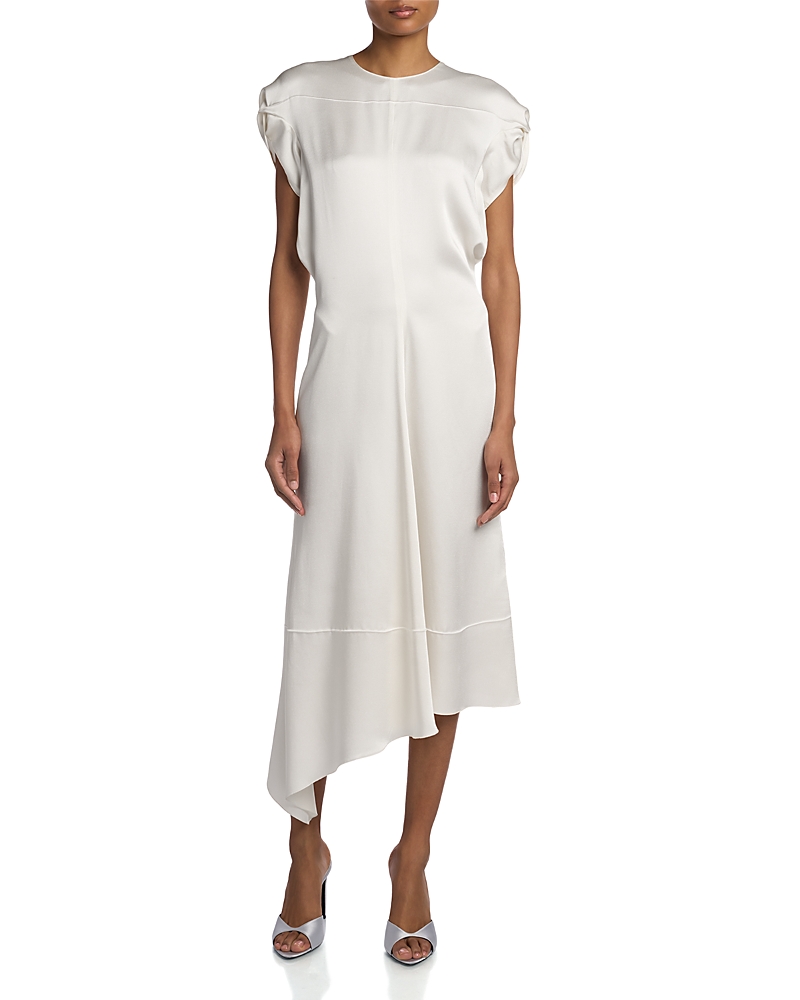 Twist Shoulder Dress