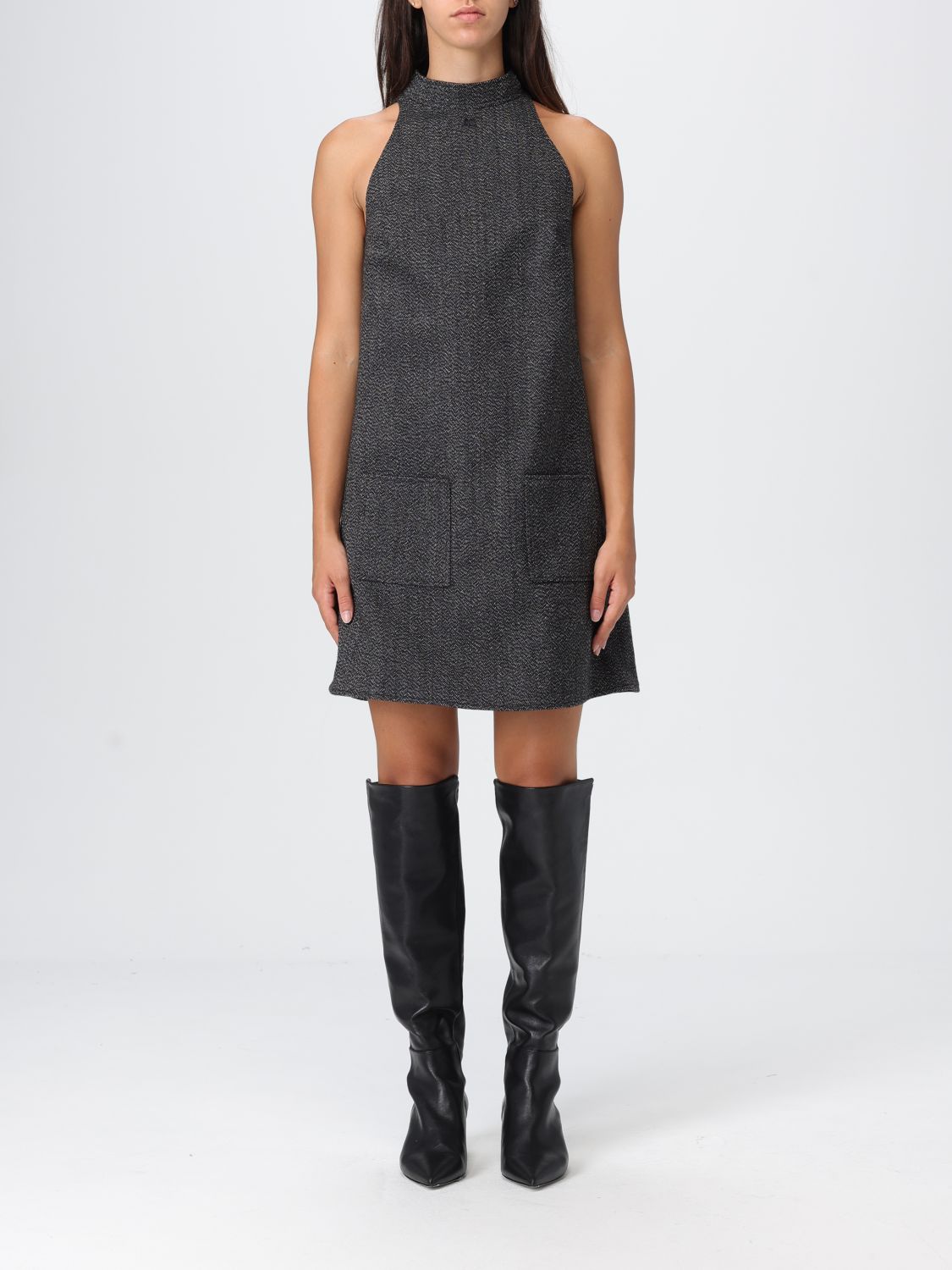 Dress COURRÈGES Woman color Black