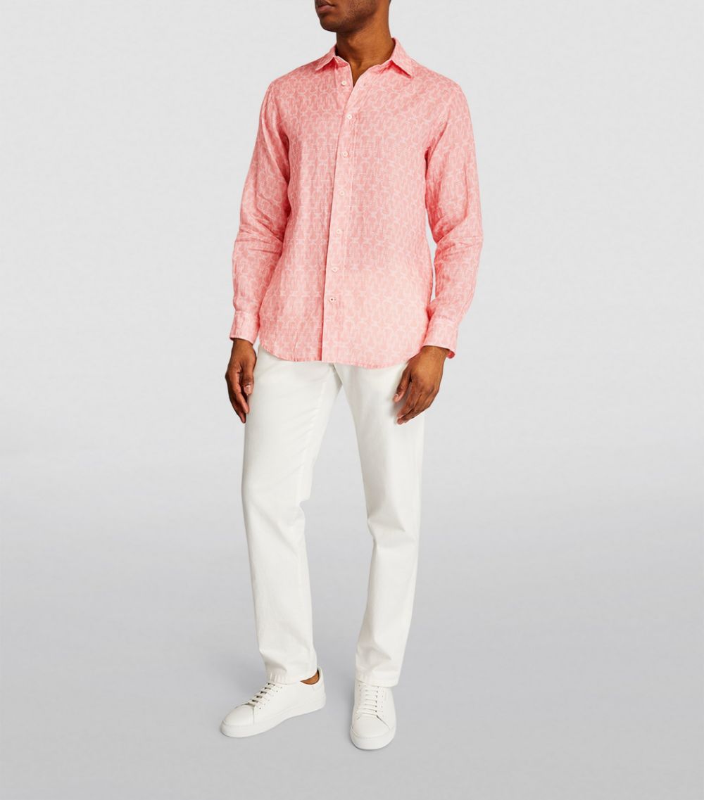 Linen Patterned Shirt