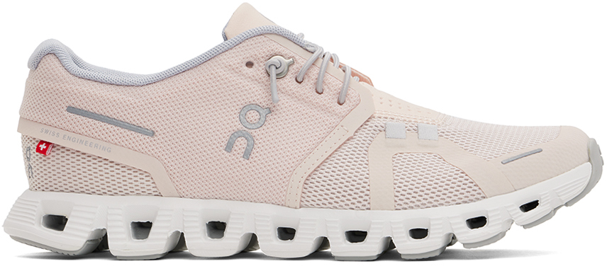 On Pink Cloud 5 Sneakers