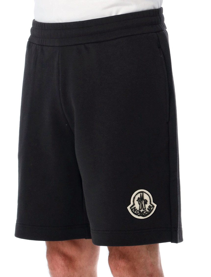 Black Logo Swim Shorts