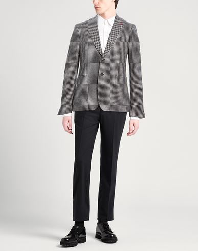 Man Blazer Black Size 40 Wool, Cashmere