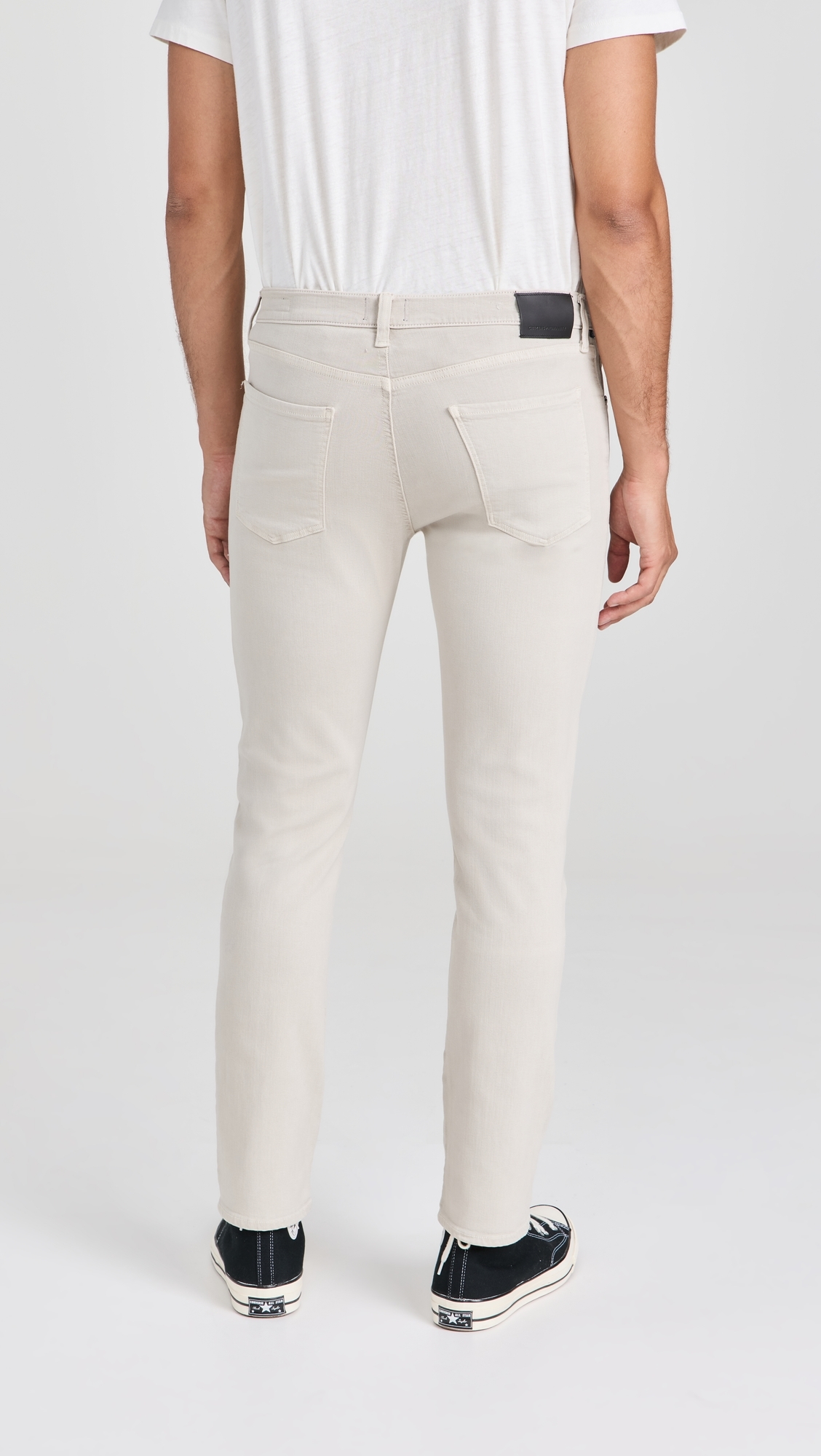 Gage Slim Straight Soft Weft Jeans Gris