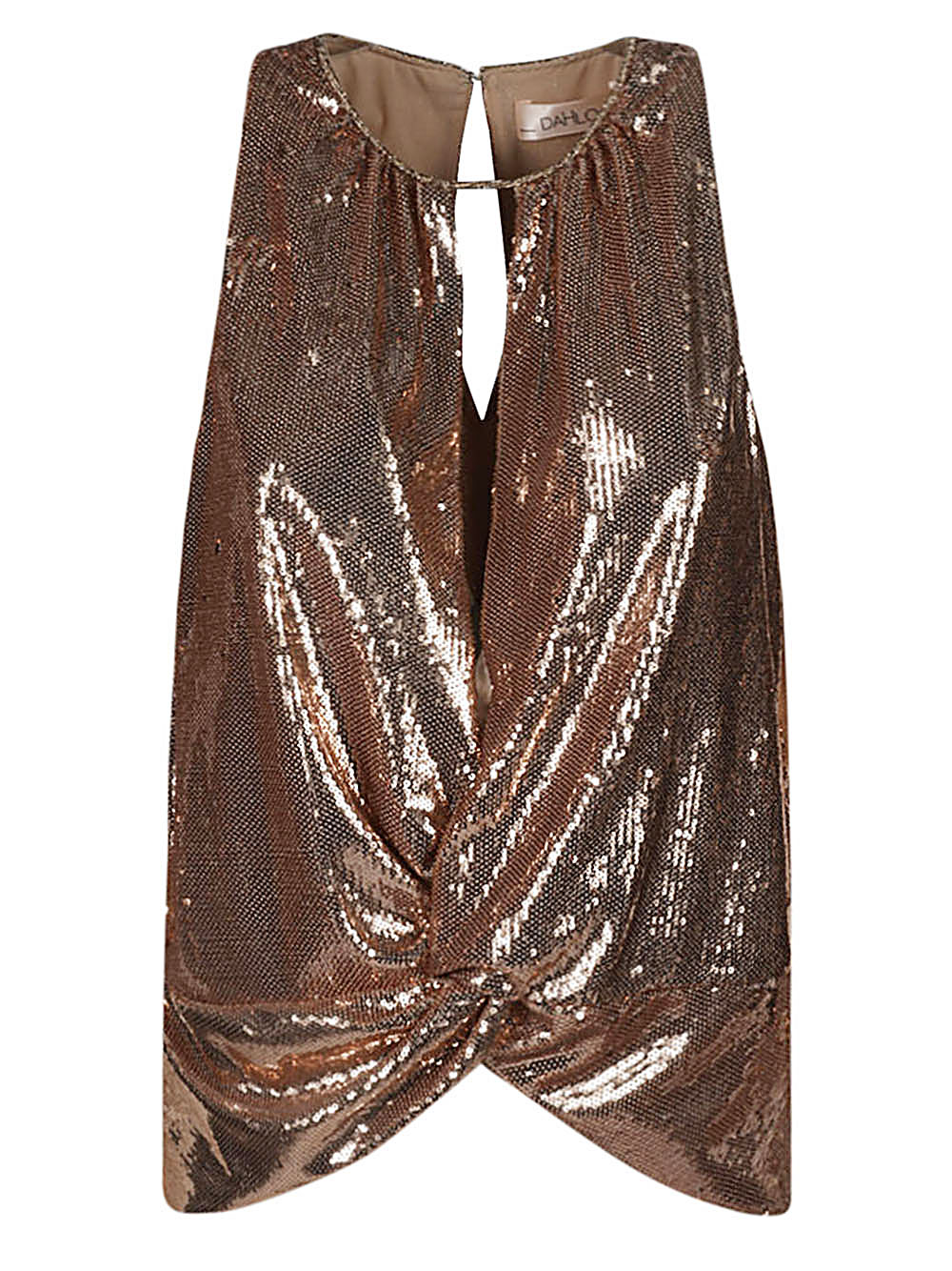 Dahlo Women's Sequin Cropped Top