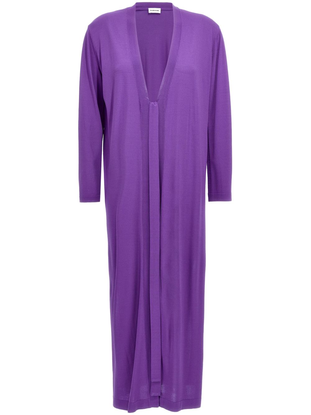 V-neck cardigan - Purple