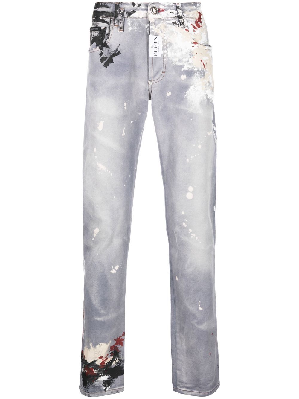 Straight-leg denim jeans - Blue