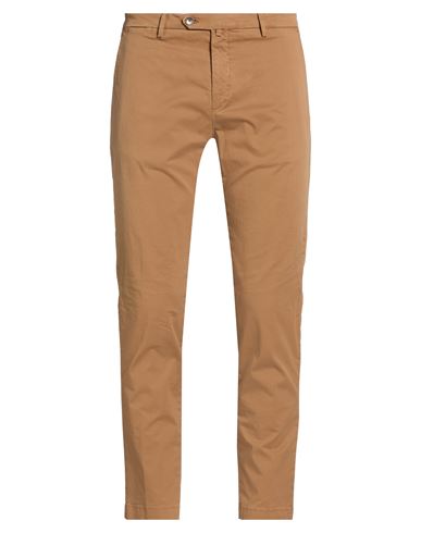 Man Pants Camel Size 30 Cotton, Elastane