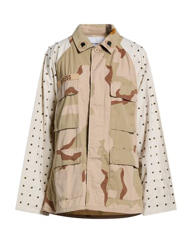 Woman Shirt Sand Size L Cotton