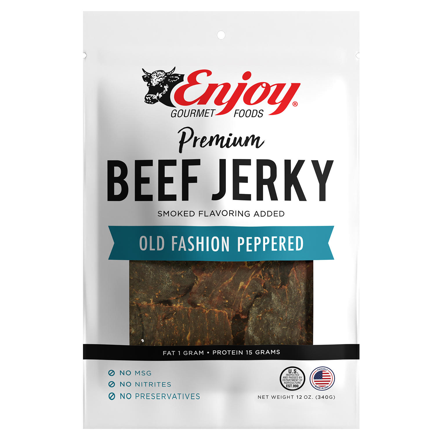 Old Fashion Peppered Beef Jerky