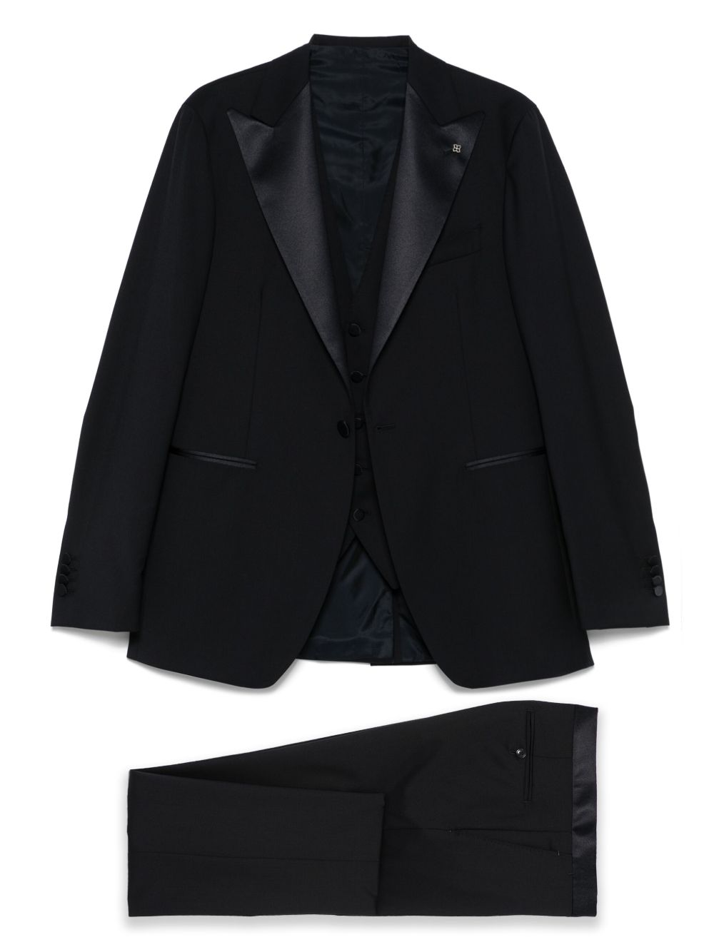 Tagliatore virgin-wool suit - Blue