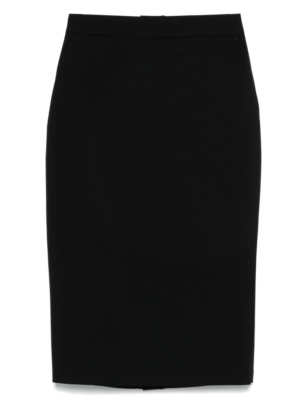 Alexander McQueen button-front pencil skirt - Blue