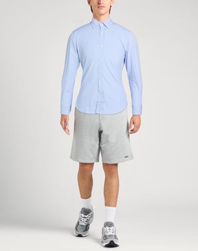 Man Shirt Sky blue Size 18 Cotton