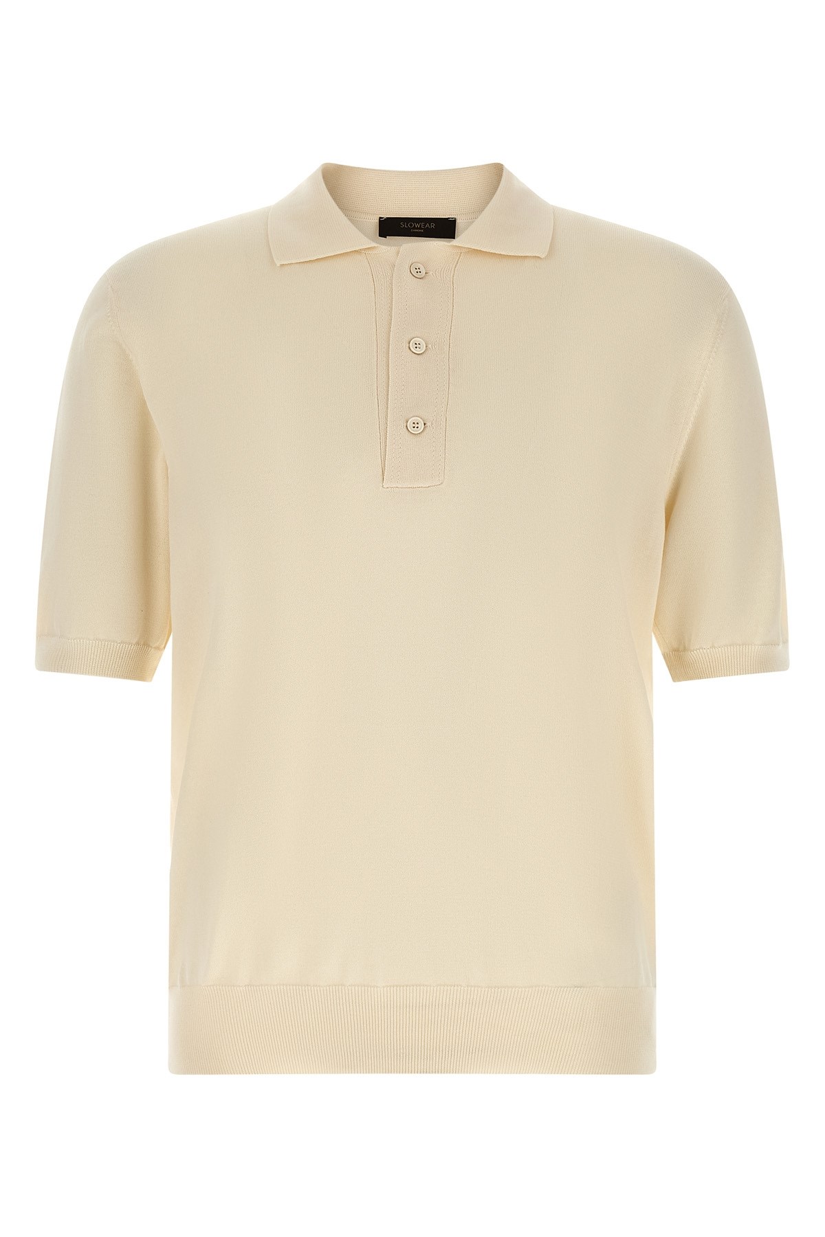 Cotton Knit Polo Shirt