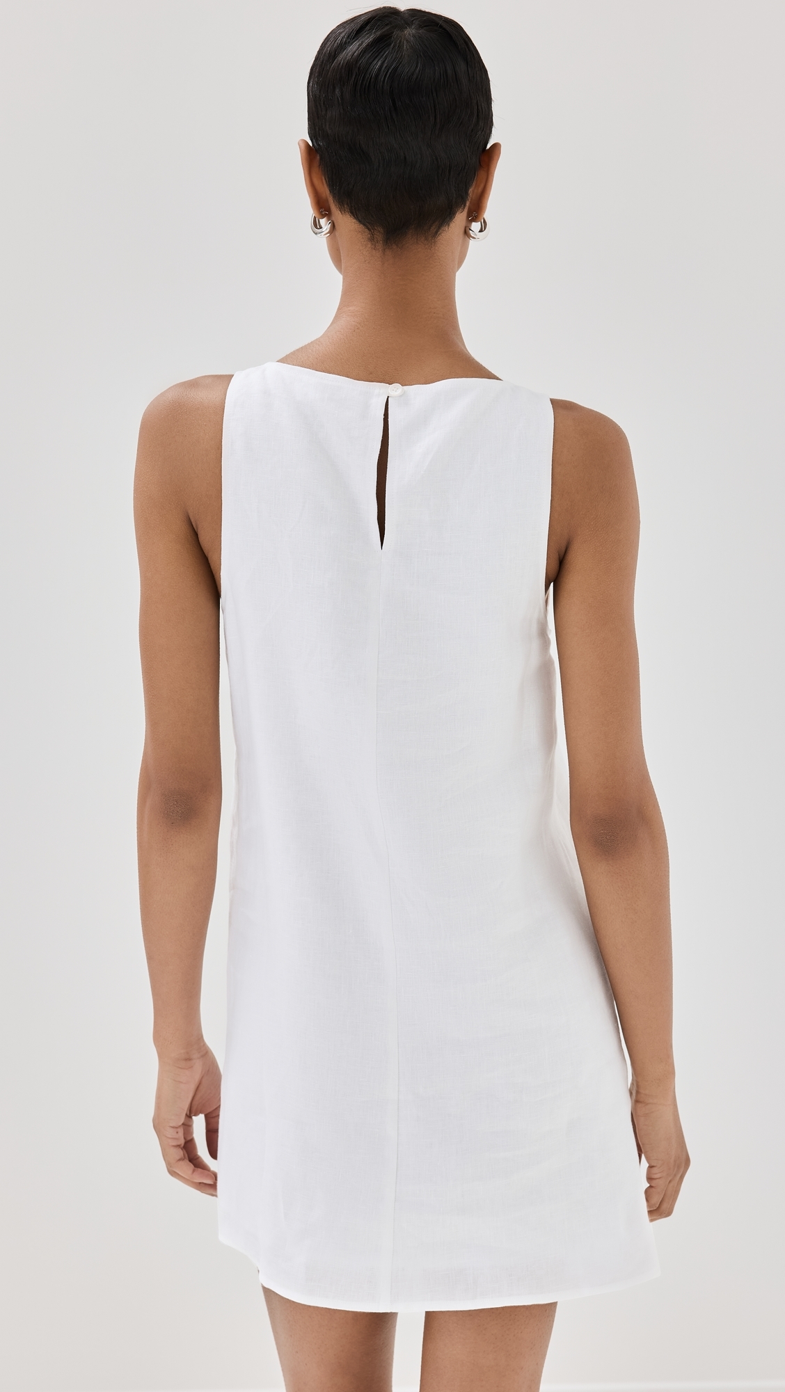 Jessi Linen Dress White