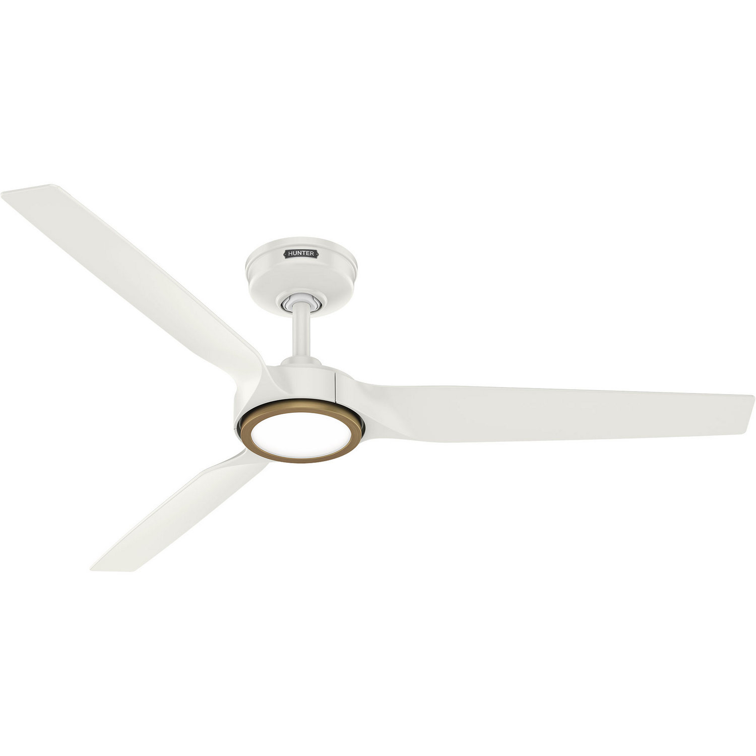 Fresh White 52" Ceiling Fan from the Zentech Collection