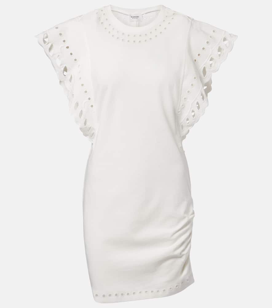 Orlane embroidered cotton minidress