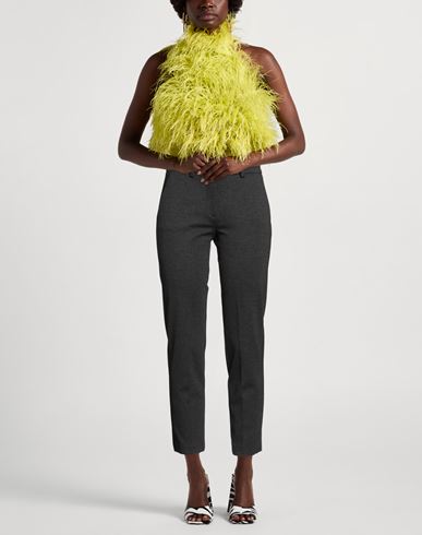 Woman Pants Charcoal Size 4 Viscose, Polyamide, Elastane