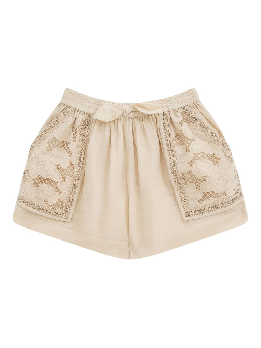 ZIMMERMANN Kids Lucky short and blouse set - Neutrals