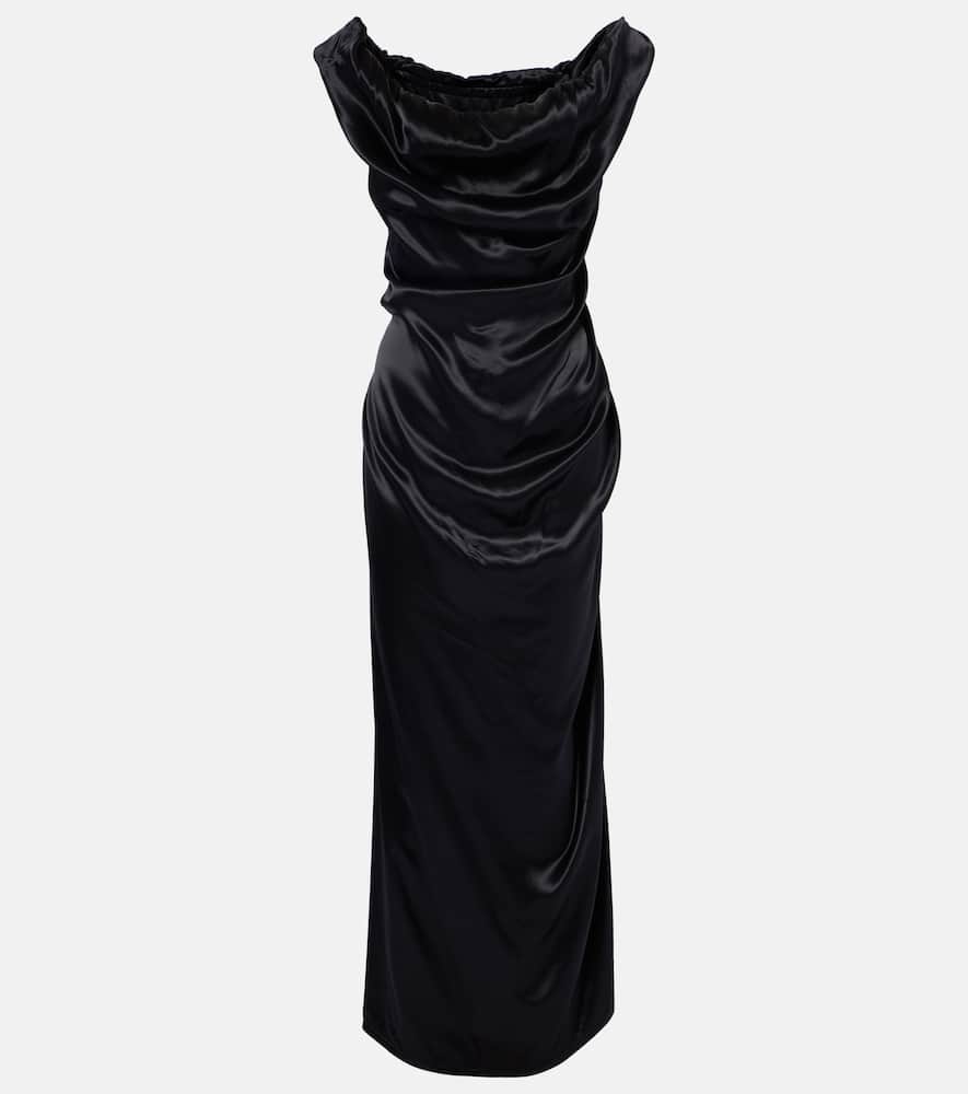 Ginny satin pencil dress