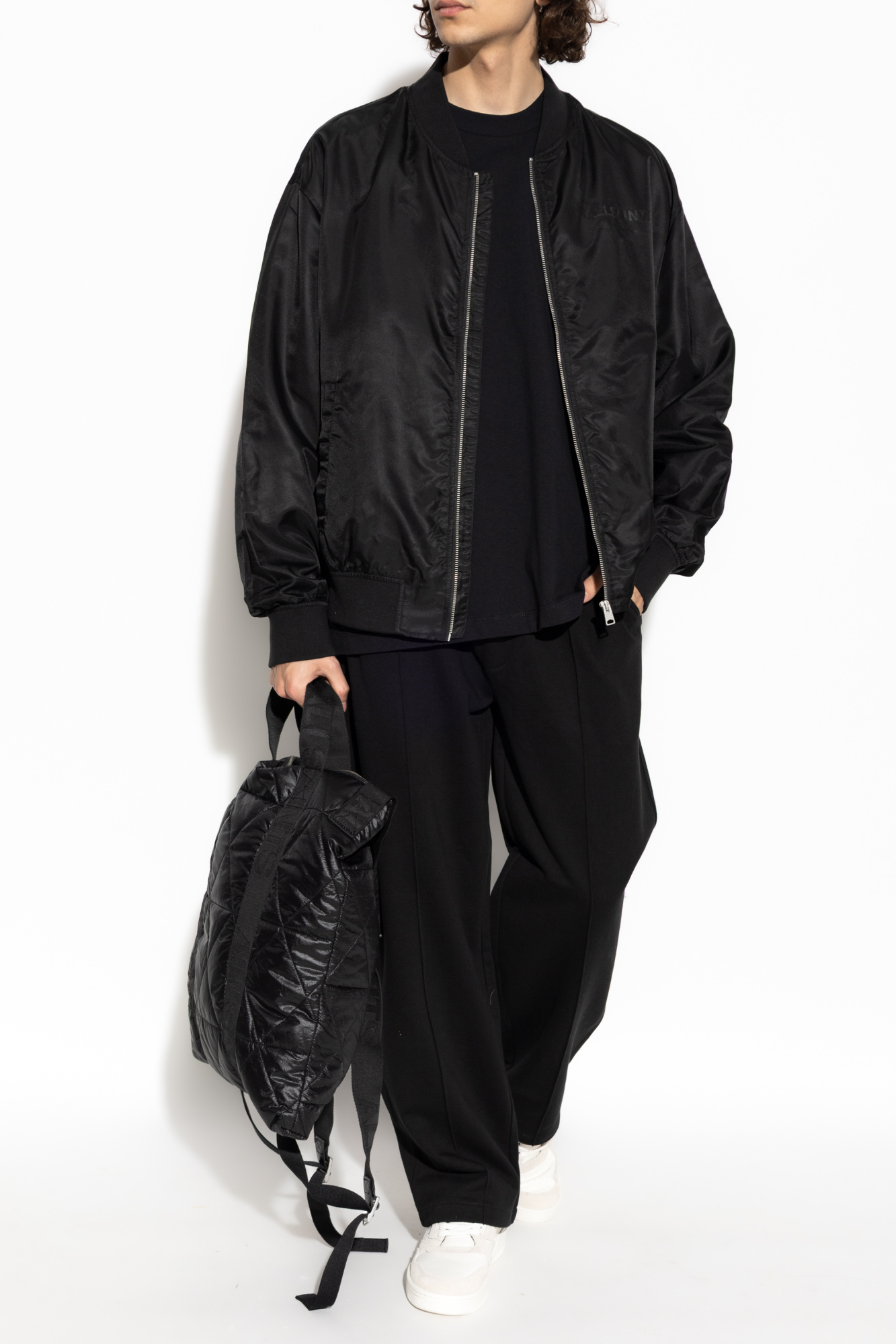 "Future" Bomber Jacket, Men's, Black