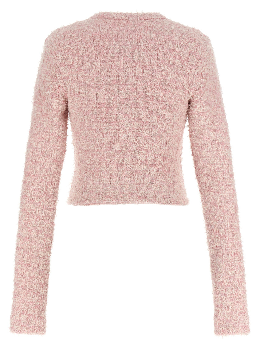 Cropped Tweed Cardigan