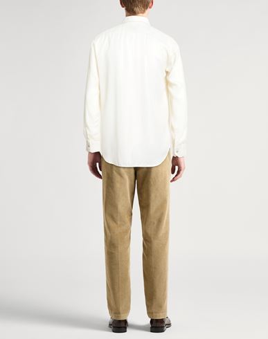 Man Shirt Beige Size 15 Polyester