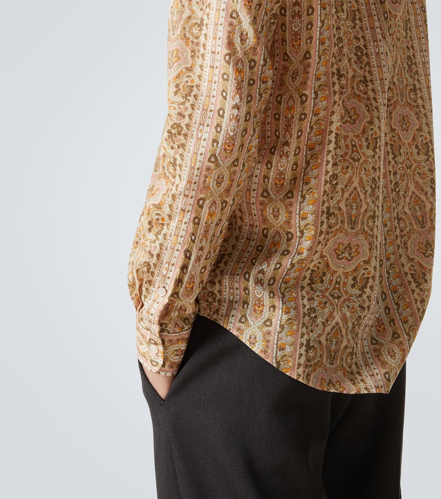 Paisley cotton shirt