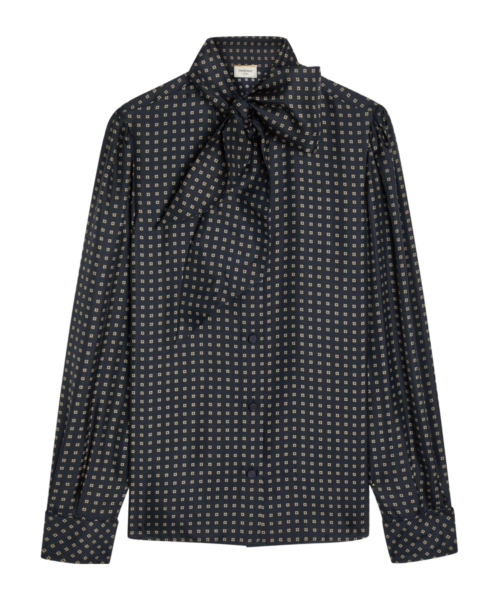 Simple silk shirt
