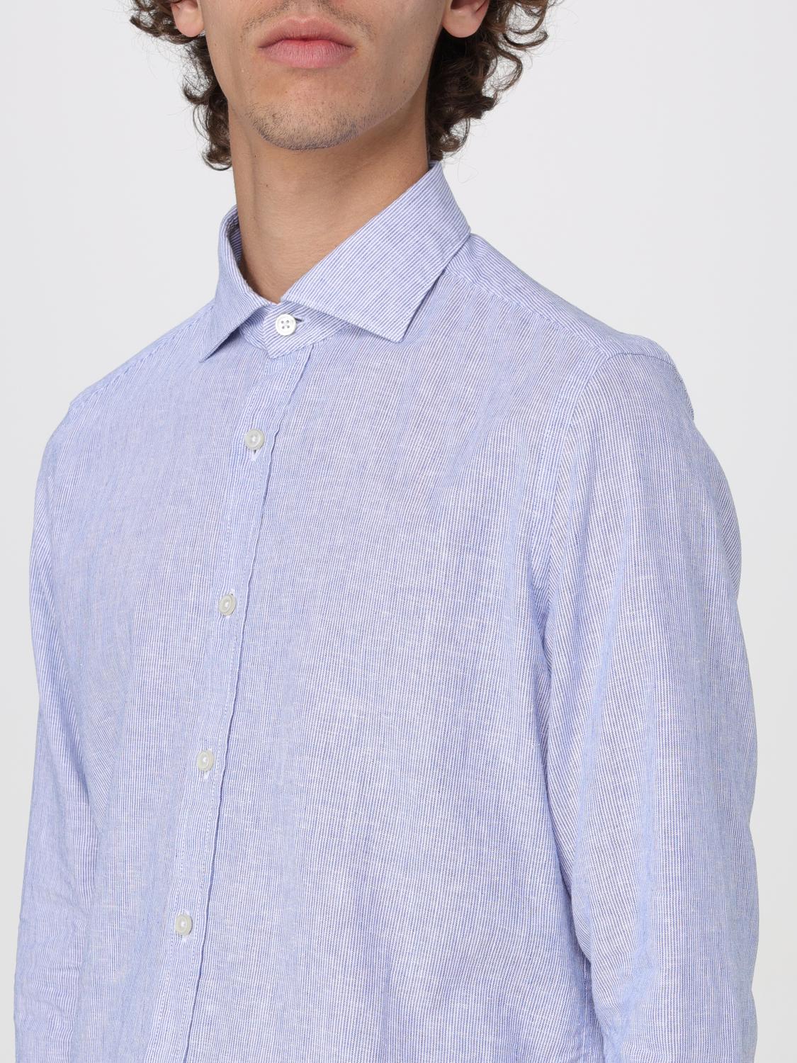 Shirt Men color Blue