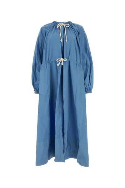 Jil Sander+ Gathered-Detailed Drawstring Fastened Dress