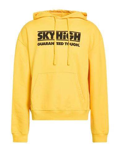 Man Sweatshirt Yellow Size S Organic cotton
