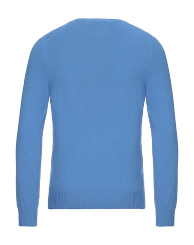 Man Sweater Azure Size 46 Cashmere