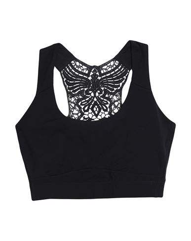 Sàpopa Woman Top Black Size XS Nylon, Elastane, Polyester