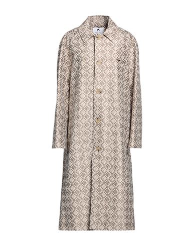 Woman Overcoat & Trench Coat Beige Size M Cotton, Polyester, Polyamide