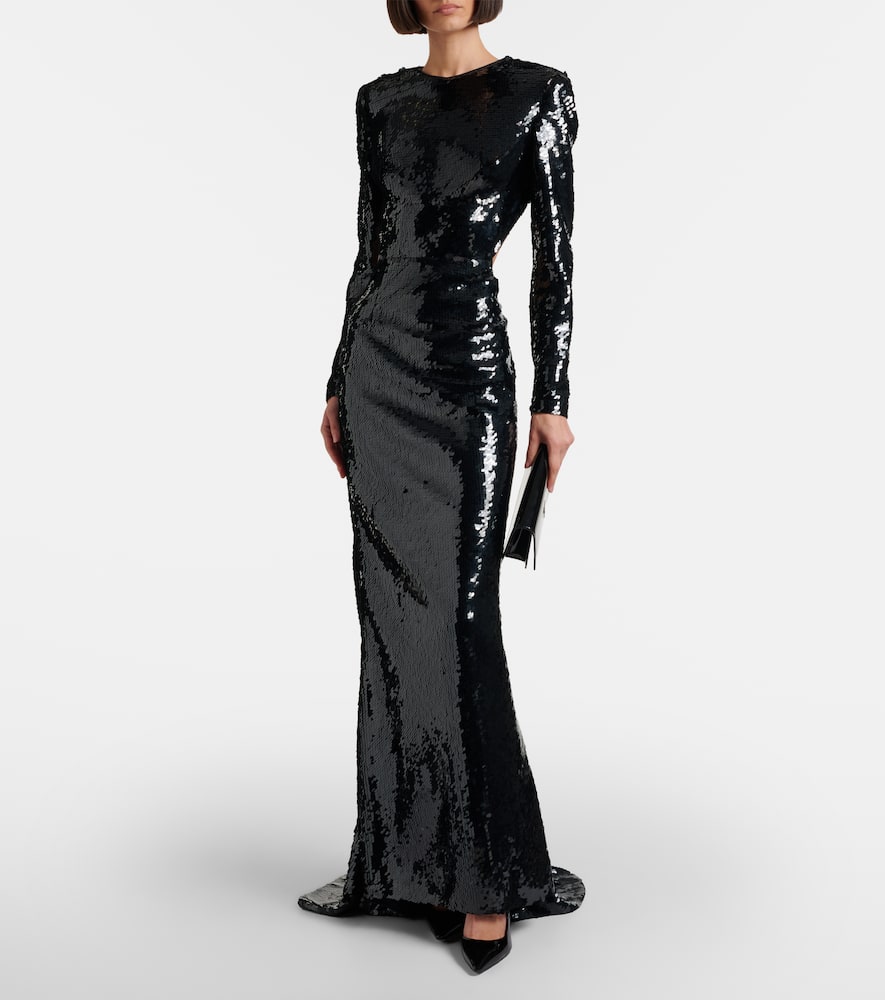 Sequined gown