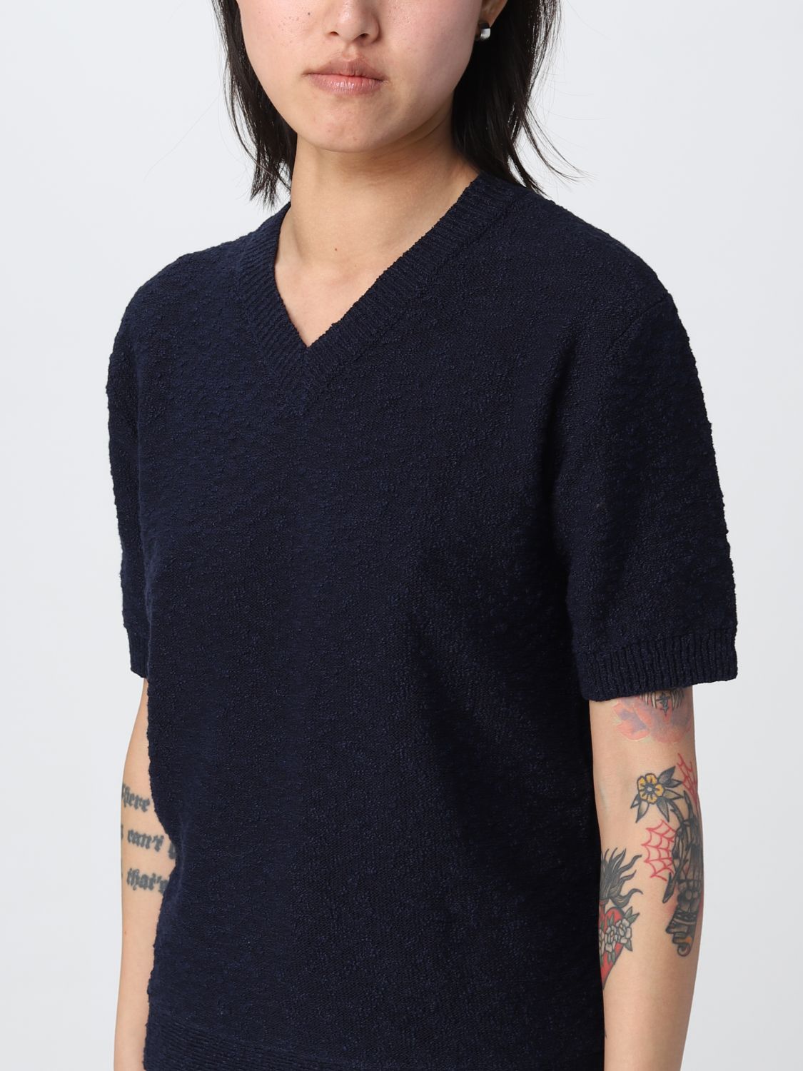Sweatshirt Woman color Blue