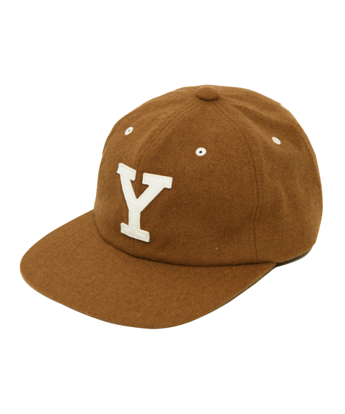 Wool Leather Strap Cap_Brown