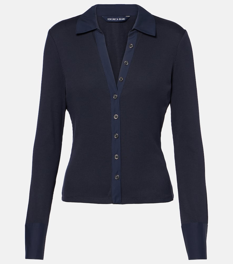 Scottie cotton-blend top