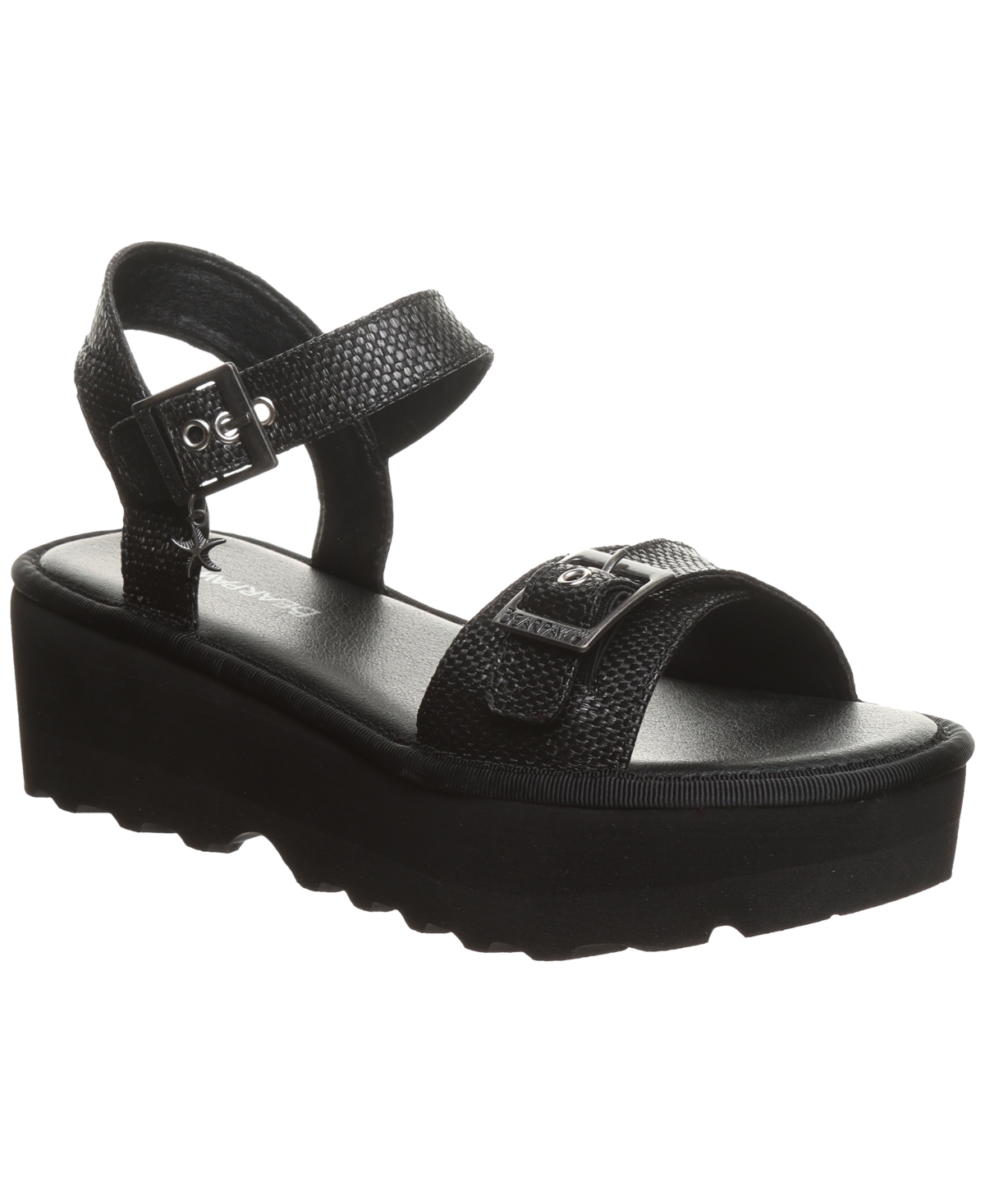 Women's Cassidy Platform Wedge Sandals - Black